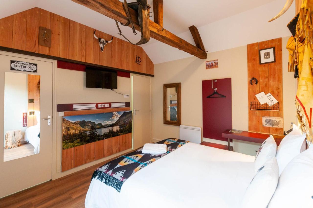 Hotel Le Ranch Brûlon Екстериор снимка