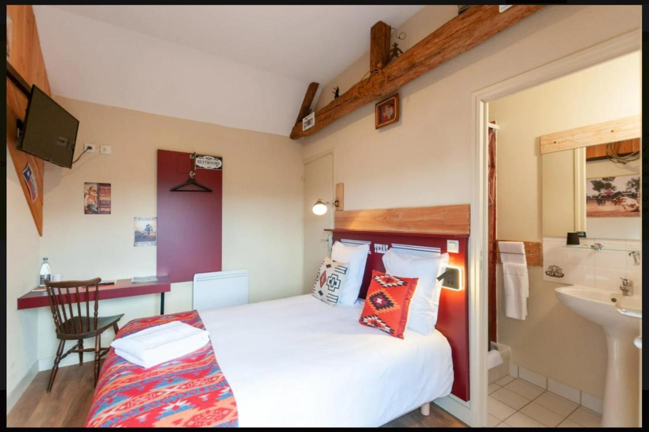 Hotel Le Ranch Brûlon Екстериор снимка